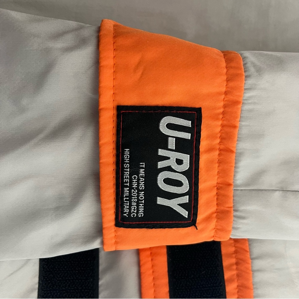 U-Roy Cargo Pants Size Large Grey - Picture 8 of 8
